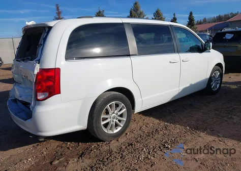 2018 Dodge Grand Caravan Sxt z USA, uszkodzony, nr VIN 2C4RDGCG7JR241574